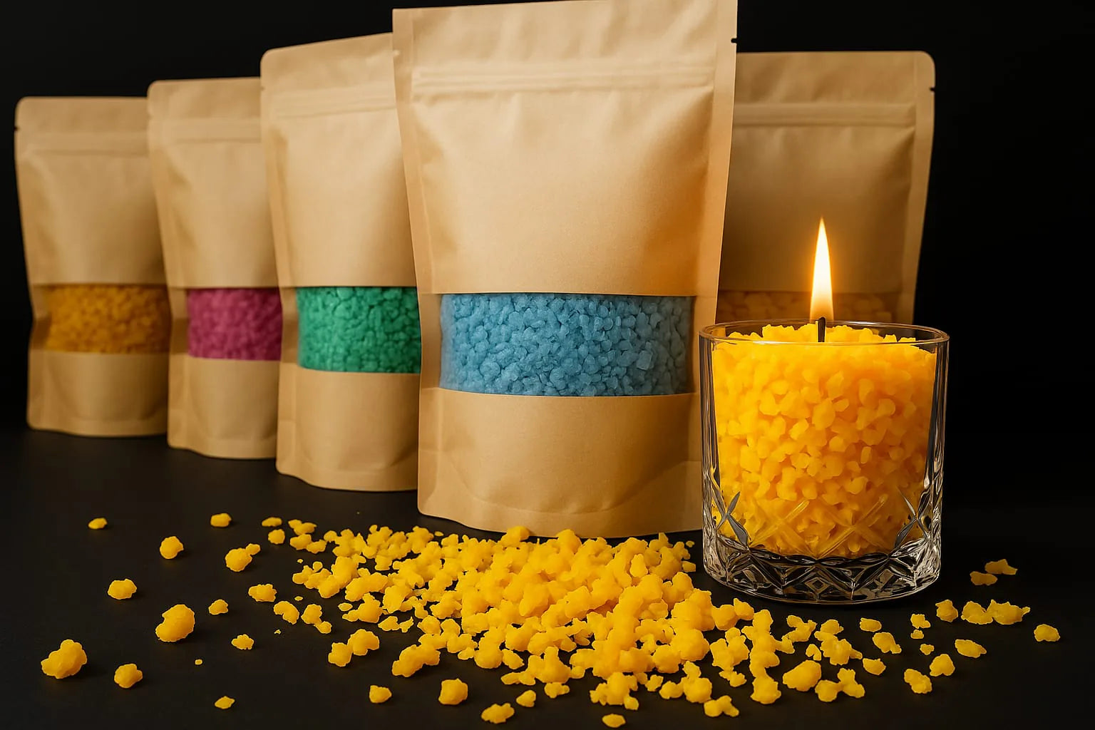 WachsCrush - recyceltes Kerzenwachs zum Selbermachen